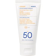 Korres Promo Yoghurt Sunscreen Face & Eyes Cream Spf50, 50ml & Подарък Smart Probiotic Super Serum 15ml & торбичка 1 бр