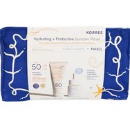 Korres Promo Yoghurt Sunscreen Face & Eyes Cream Spf50, 50ml & Подарък Smart Probiotic Super Serum 15ml & торбичка 1 бр