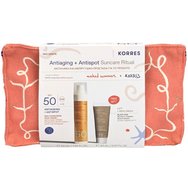Korres Promo Red Grape Antiageing & Antispot Sunscreen Spf50, 50ml & Подарък Black Pine 4D Bounce, Firming & Moisturizer Day Cream 20ml & торбичка 1 бр - Korres Promo Red Grape Antiageing & Antispot Sunscreen Spf50, 50ml & Подарък Black Pine 4D Bounce, Firming & Moisturizer Day Cream 20ml & торбичка 1 бр -
