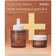 Korres Promo Black Pine Primus 6xHA Wrinkle Smoothing Youth Activator Booster 30ml & Подарък Youth Renewal Sleeping Facial Cream 15ml Korres Promo Black Pine Primus 6xHA Wrinkle Smoothing Youth Activator Booster 30ml & Подарък Youth Renewal Sleeping Facial Cream 15ml
