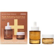 Korres Promo Black Pine Primus 6xHA Wrinkle Smoothing Youth Activator Booster 30ml & Подарък Youth Renewal Sleeping Facial Cream 15ml Korres Promo Black Pine Primus 6xHA Wrinkle Smoothing Youth Activator Booster 30ml & Подарък Youth Renewal Sleeping Facial Cream 15ml