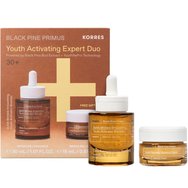Korres Promo Black Pine Primus 6xHA Wrinkle Smoothing Youth Activator Booster 30ml & Подарък Youth Renewal Sleeping Facial Cream 15ml - Korres Promo Black Pine Primus 6xHA Wrinkle Smoothing Youth Activator Booster 30ml & Подарък Youth Renewal Sleeping Facial Cream 15ml -