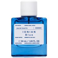 Korres Ionian Blue Eau De Toilette Средиземноморски аромат с нотки на лимон, босилек & ябълка 50ml