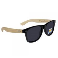 Eyelead Унисекс слънчеви очила с черна - дървена рамка L627