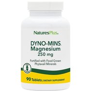 Natures Plus Promo Dyno-Mins Magnesium 250mg 90 tabs & Подарък High Potency Super B-50, 60 caps