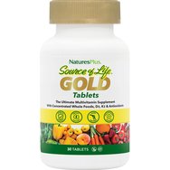 Natures Plus Promo Source Of Life Gold 30tabs & Подарък Vitamin D3 1000IU 30 Softgels