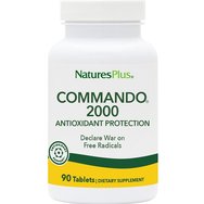 Natures Plus Promo Commando 2000, 90tabs & Подарък Vitamin D3 1000IU 30 Softgels