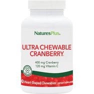 Natures Plus Promo Ultra Chewable Cranberry 90 Chew.tabs & Подарък Acidophilus with Pectin 30caps