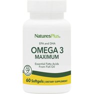 Natures Plus Promo Omega 3 Maximum EPA & DHA 90 Softgels (60+30 Softgels)