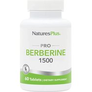 Natures Plus Promo Pro Berberine 1500mg, 60tabs & Подарък Berberine 750mg 60caps