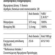 Vican Aletheia Promo Magnesium + Vitamin B6 Lemon & Grapefruit 20 Effer.tabs & Подарък Vitamin C 1000mg Blueberry & Raspberry 20 Effer.tabs