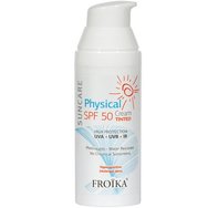 Froika Physical Suncare Tinted Spf50 Cream 50ml - Тониран слънцезащитен крем за лице с висока степен на защита за свръхчувствителна кожа, нетолерантна към слънцето