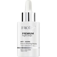 Froika Premium Night Drops 30ml - Масло за интензивна нощна грижа, което намалява появата на фини линии и бръчки Froika Premium Night Drops 30ml - Масло за интензивна нощна грижа, което намалява появата на фини линии и бръчки
