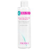 Froika AC Water Micellar Cleansing Water 200ml - Мицеларна почистваща вода - средство за премахване на грим за мазна, склонна към акне кожа Froika AC Water Micellar Cleansing Water 200ml - Мицеларна почистваща вода - средство за премахване на грим за мазна, склонна към акне кожа