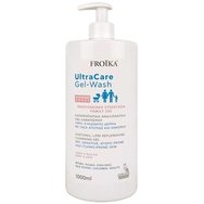 Froika UltraCare Gel-Wash 1000ml - Почистващ гел за лице и тяло за цялото семейство с успокояващи свойства за чувствителна кожа Froika UltraCare Gel-Wash 1000ml - Почистващ гел за лице и тяло за цялото семейство с успокояващи свойства за чувствителна кожа