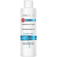 Froika DS Soothing Liquid Face & Body Cleanser 200ml - Пенообразуващ почистващ гел с успокояващо и регулиращо себума действие