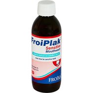 Froika FroiPlak Sensitive Mouthwash 250ml - Вода за уста за чувствителни зъби за свеж дъх с приятен вкус