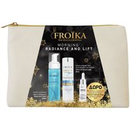 Froika Promo Morning Radiance & Lift Hyaluronic Foam 200ml & Ultra Lift Light Cream 50ml & Подарък Premium Intensive Drops 10ml & Подарък торбичка 1 бр Froika Promo Morning Radiance & Lift Hyaluronic Foam 200ml & Ultra Lift Light Cream 50ml & Подарък Premium Intensive Drops 10ml & Подарък торбичка 1 бр