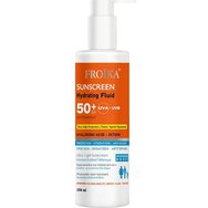 Froika Promo Sunscreen Hydrating Fluid Antioxidant Spf50+, 250ml & After Sun Repairing Ultra-Light Gel Cream 150ml & Подарък Dry Mist Body Sunscreen Spf50+, 80ml & Несесер 1 Брой