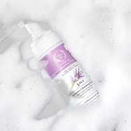 Fresh Line Lavender Cleansing Foam Почистваща пяна и дегримьор с лавандула за лице, очи и устни, за всички типове кожа 150ml