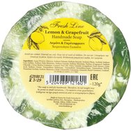 Fresh Line Handmade Lemon & Grapefruit Soap Ръчно изработен сапун с лимон и грейпфрут за усещане за свежест и чистота 120g