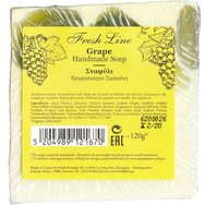 Fresh Line Handmade Grape Soap Ръчно изработен сапун с грозде и нектарина за сладка свежест и баланс 120g