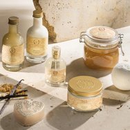 Fresh Line Cassandra Shimmering Fizzing Ball Маща Ароматерапия Касандра Обогатена с Растителни Масла и Екстракти с Ванилия, Мед и Жасмин 230g