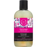 Fresh Line Pink Jungle Shower Gel Екзотичен и плодов душ-гел с натурален състав с Био масло от макадамия 300ml