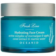 Fresh Line Face Remedies Oceanid Hydrating Face Cream хидратиращ крем за лице Oceanid с натурална формула за хидратация и защита от синя светлина, за всички типове кожа 50ml - Хидратиращ крем за лице с защита от синя светлина и възстановяващо действие