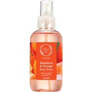 Fresh Line Fresh Bar Mandarin & Orange Body Water Освежаваща и ободряваща ароматна вода за тяло с натурален състав с Мандарина & Портокал 150ml