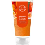 Fresh Line Mandarin & Orange Shower Scrub Освежаващ и ревитализиращ ексфолиант за тяло под душа с натурален състав с мандарина и портокал 150ml Fresh Line Mandarin & Orange Shower Scrub Освежаващ и ревитализиращ ексфолиант за тяло под душа с натурален състав с мандарина и портокал 150ml