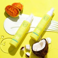 Fresh Line Helios Face & Body Spf50 Milky Sunscreen Spray Слънцезащитна емулсия под формата на спрей с висока защита за лице и тяло с масло от опунция, кокос и витамин Е 150ml Fresh Line Helios Face & Body Spf50 Milky Sunscreen Spray Слънцезащитна емулсия под формата на спрей с висока защита за лице и тяло с масло от опунция, кокос и витамин Е 150ml