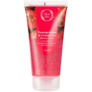 Fresh Line Pomegranate & Cranberry Shower Scrub Плодов и ревитализиращ ексфолиант за тяло под душа с натурален състав с нар и червена боровинка 150ml Fresh Line Pomegranate & Cranberry Shower Scrub Плодов и ревитализиращ ексфолиант за тяло под душа с натурален състав с нар и червена боровинка 150ml