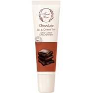Fresh Line Juicy Colour & Nourishment Chocolate Tint Lip & Cheek Balm Балсам за устни и бузи с шоколад, масло от бадеми, масло от слънчоглед и растителен восък Карнауба 10ml