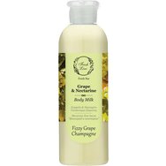 Fresh Line Fresh Bar Grape & Nectarine Body Milk Освежаващ и възхитителен натурален лосион за тяло с грозде и нектарина 200ml - Fizzy Grape Champagne