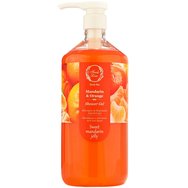 Fresh Line Fresh Bar Mandarin & Orange Shower Gel Sweet Mandarin Jelly Освежаващ и ободряващ душ-гел за тяло с натурален състав с Мандарина & Портокал 1Lt