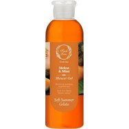 Fresh Line Fresh Bar Melon & Mint Fruity Summer Gelato Shower Gel освежаващ & ревитализиращ душ гел за тяло с натурален състав с пъпеш & мента 200ml