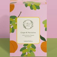 Fresh Line Promo Grape & Nectarine Shower Scrub 150ml & Fresh Bar Grape & Nectarine Body Milk Fizzy Grape Champagne 200ml Fresh Line Promo Grape & Nectarine Shower Scrub 150ml & Fresh Bar Grape & Nectarine Body Milk Fizzy Grape Champagne 200ml