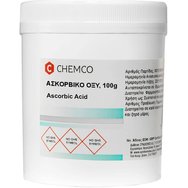 Chemco Ascorbic Acid 100g - Аскорбинова киселина на прах, подходяща за добавяне към хранителни и фармацевтични състави Chemco Ascorbic Acid 100g - Аскорбинова киселина на прах, подходяща за добавяне към хранителни и фармацевтични състави