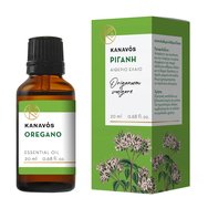 Kanavos Oregano Essential Oil 20ml - риган - Етерично масло за естествено ароматизиране на пространството, подходящо за инхалации, което предлага релаксация и благополучие