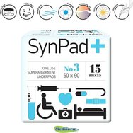 Synpad One Use Superabsorbent Underpads 60x90cm Νο3, 15 бр