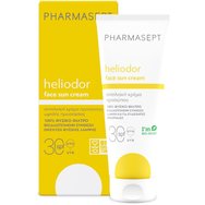 Pharmasept Heliodor Face Sun Cream Spf30, 50ml - Широкоспектърен крем за лице, деколте и ръце със 100% естествен филтър Pharmasept Heliodor Face Sun Cream Spf30, 50ml - Широкоспектърен крем за лице, деколте и ръце със 100% естествен филтър