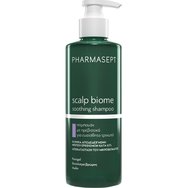 Pharmasept Scalp Biome Soothing Shampoo 400ml - Нежен почистващ шампоан с успокояващо действие за чувствителен скалп с помпа Pharmasept Scalp Biome Soothing Shampoo 400ml - Нежен почистващ шампоан с успокояващо действие за чувствителен скалп с помпа