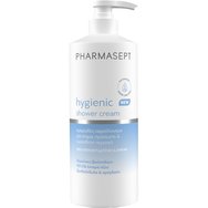 Pharmasept Hygienic Shower Cream 500ml - Ежедневна употреба Кремообразен пенлив душ гел за тяло, лице и чувствителни зони с помпа Pharmasept Hygienic Shower Cream 500ml - Ежедневна употреба Кремообразен пенлив душ гел за тяло, лице и чувствителни зони с помпа