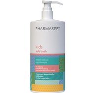 Pharmasept Promo Kids Soft Bath 1lt & Подарък Kids Anti-Stretch Marks & Firming Cream 30ml