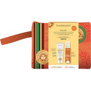 Pharmasept Promo Heliodor Tinted Face Sun Cream Spf50, 50ml & Bronzing Dry Oil 100ml & торбичка 1 брПодарък - Слънцезащитен крем за лице с висока защита с оцветител и сухо масло за приготвяне и поддържане на естествен тен Pharmasept Promo Heliodor Tinted Face Sun Cream Spf50, 50ml & Bronzing Dry Oil 100ml & торбичка 1 брПодарък - Слънцезащитен крем за лице с висока защита с оцветител и сухо масло за приготвяне и поддържане на естествен тен