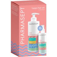 Pharmasept Promo Kids Soft Hair Shampoo 400ml & Lotion 150ml - Нежен детски шампоан с емолиенти с помпа и детски лосион за лесно разресване