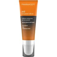 Pharmasept Aid Hot Power Roll-On Gel Гел за незабавно усещане за отмора & релаксация с билкови екстракти 100ml Pharmasept Aid Hot Power Roll-On Gel Гел за незабавно усещане за отмора & релаксация с билкови екстракти 100ml