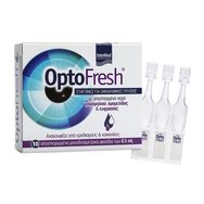 Intermed Optofresh Drops 10x0,5ml - Почистващи капки за очи & Релеф за земя & Раздразнени очи Intermed Optofresh Drops 10x0,5ml - Почистващи капки за очи & Релеф за земя & Раздразнени очи