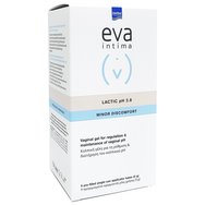 Eva Intima Lactic pH 3.8 Minor Discomfort Vaginal Gel Вагинален гел за регулиране и съхранение на вагината pH 9 Appl.Tubes x 5gr Eva Intima Lactic pH 3.8 Minor Discomfort Vaginal Gel Вагинален гел за регулиране и съхранение на вагината pH 9 Appl.Tubes x 5gr